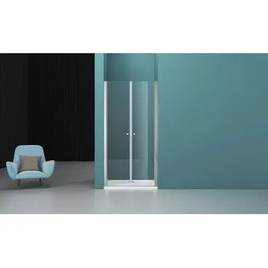 Душевая дверь BelBagno Etna 200 (ETNA-B-2-200-C-Cr) профиль хром/стекло прозрачное 8