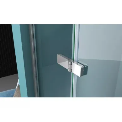 Душевая дверь BelBagno Kraft 90 (KRAFT-B-12-60/30-C-Cr-R) правая, профиль хром/стекло прозрачное 8