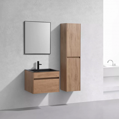 Тумба для ванной Vincea Chiara 600 (VMC-2C600NO) (59.2 см) (n.oak) 9