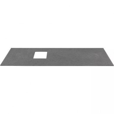 Столешница под раковину Allen Brau Infinity 120 L (1.21015.GR-S) graphite structure 1