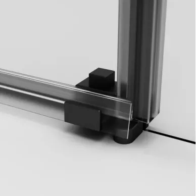 Душевой уголок Am.Pm X-Joy Square Slide (W94G-403-10080-BТ) (100х80 см), профиль чёрный/стекло прозрачное 7