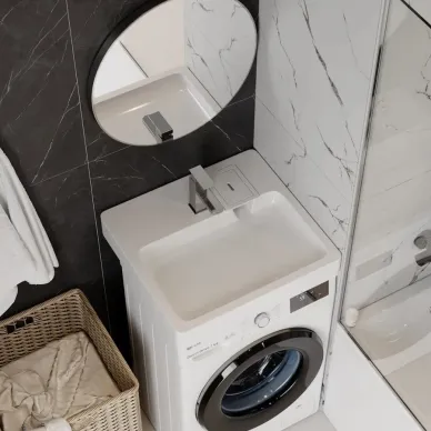 Раковина над стиральной машиной Teymi Kati Pro 60x55 T50422 9