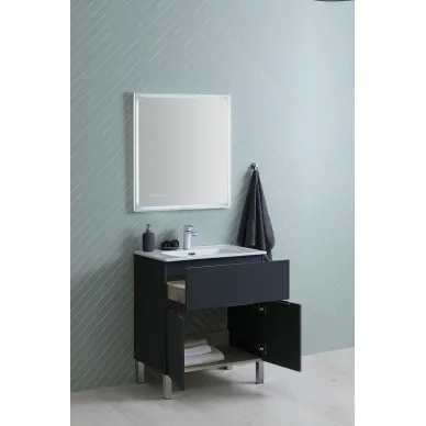 Тумба для ванной Aquanet Алвита New 303900 70 см, антрацит 8