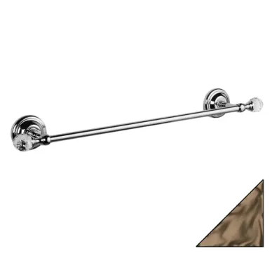 TW Crystal 113, полотенцедержатель 49см, цвет: бронза с кристаллом (swarovski) TWCR113br-sw 0