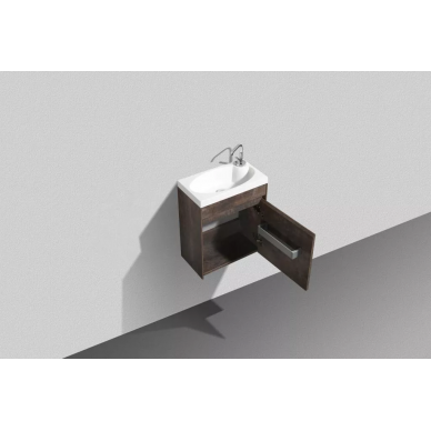 Тумба для раковины BelBagno Pietra Mini (PIETRA MINI-460-1A-SO-PT-R) правосторонняя (45.4x25.7) Stone 4