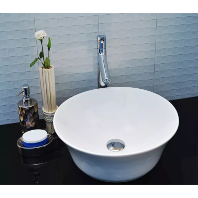 Раковина накладная CeramaLux N (9381) (41,5 см) 4