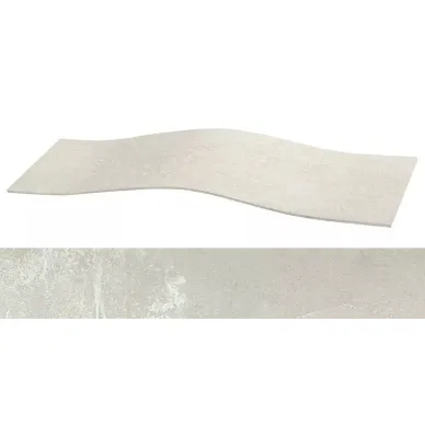 Alchemy 7.0 White Hammered Curve-30 29.67x119.3 0