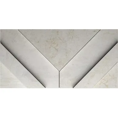 Cast Iron White Natural Decor Ramp 29.75x59.55 0