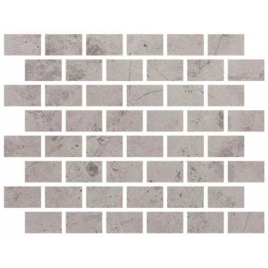 Мозаика BRICK 3D GREY LAPPATO/FULL LAPPATO 300x795 0