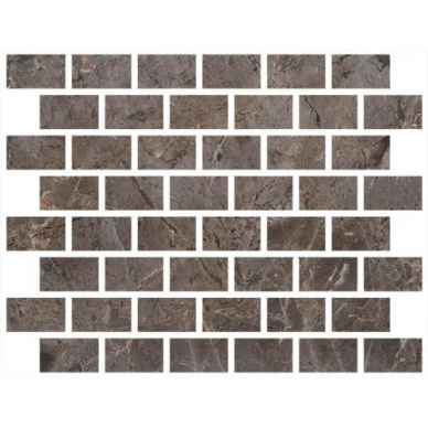 Мозаика GUSTO BRICK 3D TAUPE-GREY LAPPATO/FULL LAPPATO 30x79,5 0