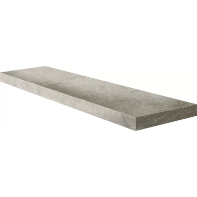 66196 Angolo Dx Grad.C.Retta Grey Sat 33x120 0