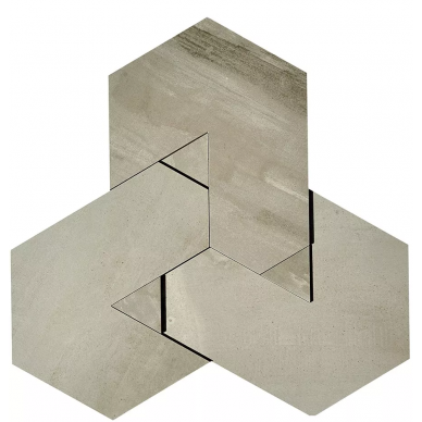 Nanoforma Taupe Natural Mosaico Brick 33.47x38.65 0