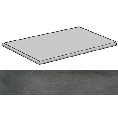 Newstone Line Antracita Lap Peldano Ang. 29.75x59.55 0