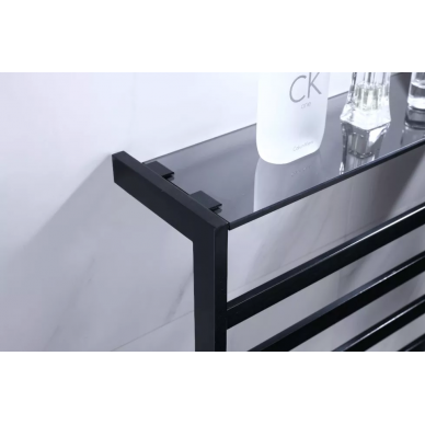 Полотенцесушитель электрический Black & White (N-333B) черный матовый 2