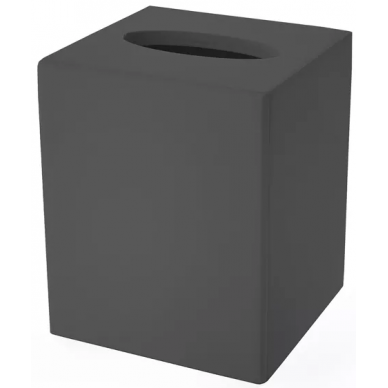 Контейнер для бумажных салфеток 3SC Mood Black (MN71A) (черный матовый) настольный 0
