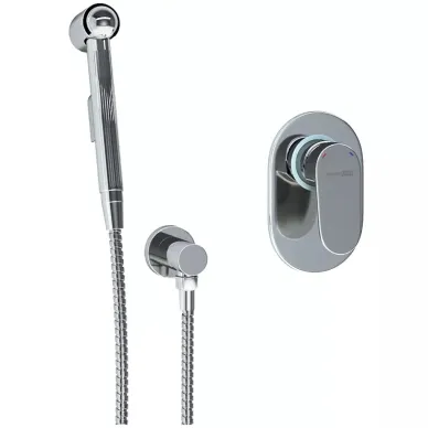 Гигиенический набор Wasserkraft Donau (A15356) хром 11