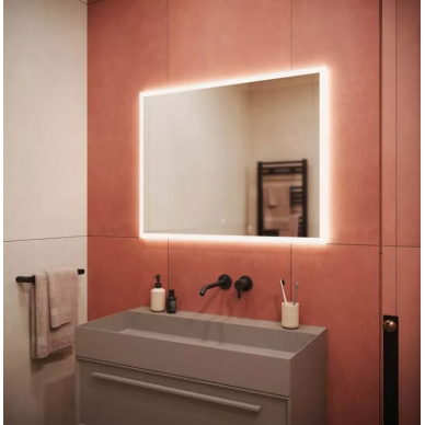 Зеркало Sancos Palace (PA1000) 100х70 см, LED подсветка 5