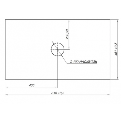 Столешница под раковину Allen Brau Reality 80 (1.32023.GR-S) graphite structure 1