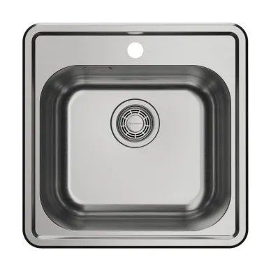 Мойка кухонная Omoikiri Notoro 48-IN 4997436 48.5x48.5 см, нержавеющая сталь 0