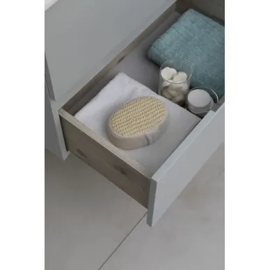 Тумба для ванной Aquanet Алвита New 277512 60 см, серая матовая 6