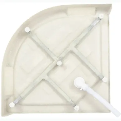 Душевая кабина DTO EM EM1580NLED 80x80x208 см, без крыши, с LED подсветкой 9