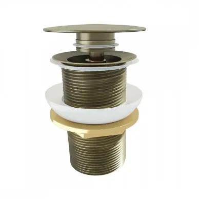 Сливной набор для раковины Teymi Solli T140207 без перелива, click-clack, бронза матовая 7