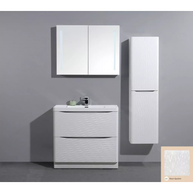 Тумба для ванной Belbagno Ancona-N (ANCONA-N-800-2C-PIA-QU) белая клетка 0