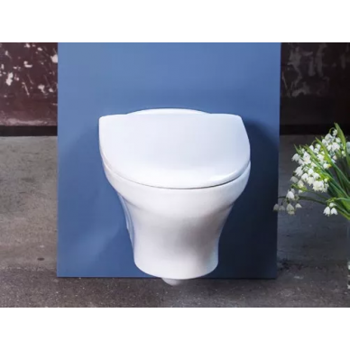 Чаша подвесного унитаза Gustavsberg Estetic (GB1183300R1030) Hygienic Flush микролифт 6