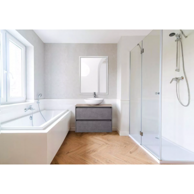 Комплект мебели для ванной Belbagno SET-KRAFT 70 (SET-KRAFT-700-PG-C-BB344-LOY) Pietra Grigio 4