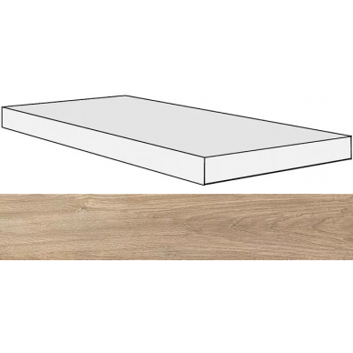 738128 Selection Cream Oak Angolo Gradino DX 40x120x3 0
