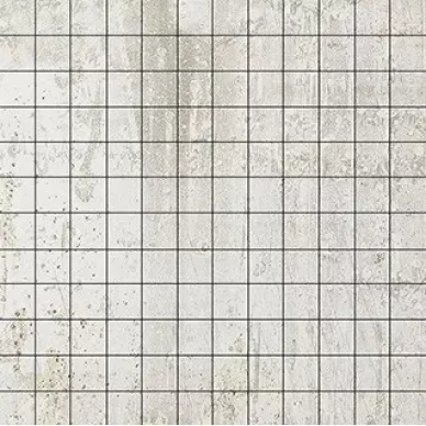 Cast Iron White Natural Mosaico 2.5x2.5 29.75x29.75 0