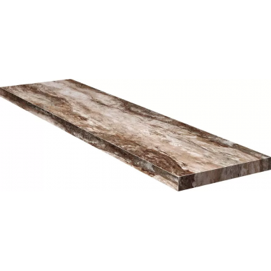 62465 Angolo Dx Gradino C.Retta Ruggine 33x100 0