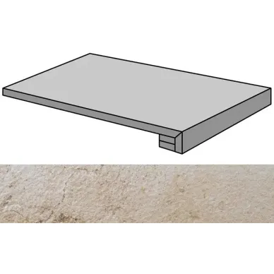 Neocountry Beige Bocciardato Gradone Rec-30 29.75x59.55 0