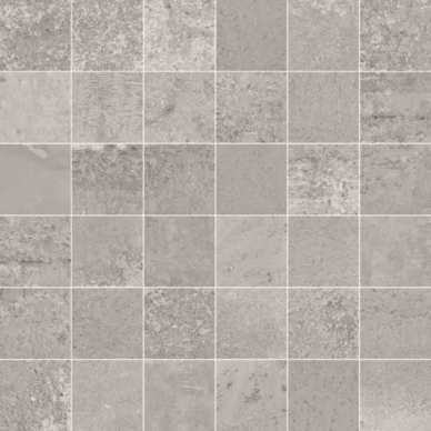 METALLIC GREY NAT MOSAIC 5x5 29.75x29.75 0