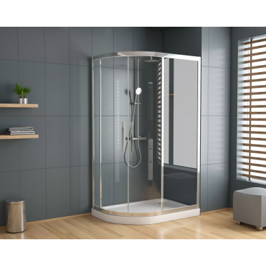 Душевой уголок Grossman Pragma (PR-120SR) 120x80x200 см, серебро, правый 7