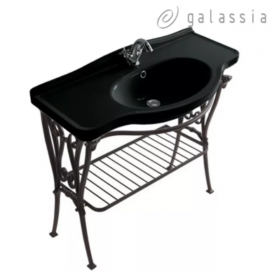 Раковина Galassia Ethos (8434MNE) (95 см) черный 6