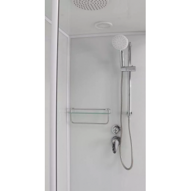 Душевая кабина Frank F412L White (412412) левосторонняя, 120х80х220 см 6