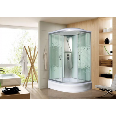 Душевая кабина Мономах 100/80/24 L (100х80) левая 2