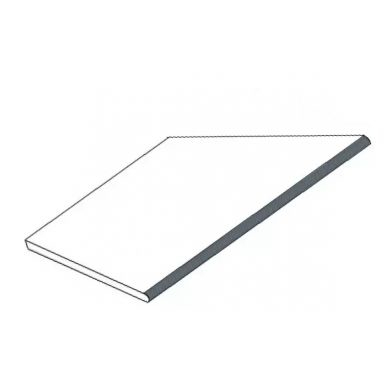 620090000929 Rinascente Grey Round Angolo Esterno Sx LASTRA 20mm 30x60 0