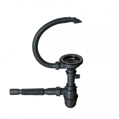 Мойка кухонная Mixline Pro (548569) 50х44, черный графит 6