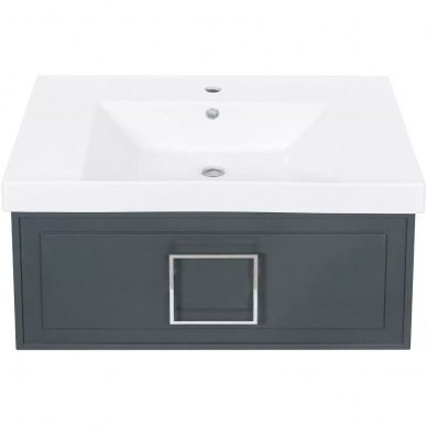 Тумба для ванной La Fenice Cubo 90 (FNC-01-CUB-G-90) Grigio 8