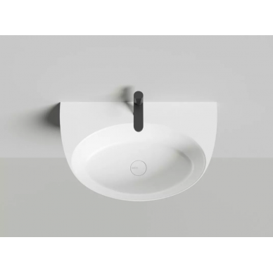 Раковина накладная Salini Alda Wall 03 (140313G) (71 см) (S-Sense) белая глянцевая 6
