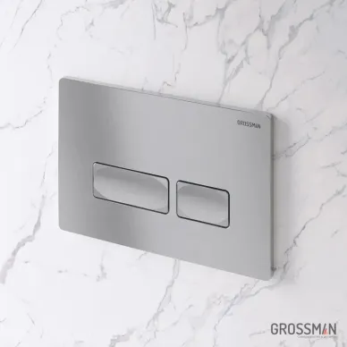 Инсталляция для подвесного унитаза Grossman 900.K31.01.000+клавиша 700.K31.03.110.110+унитаз GR-4411S 13