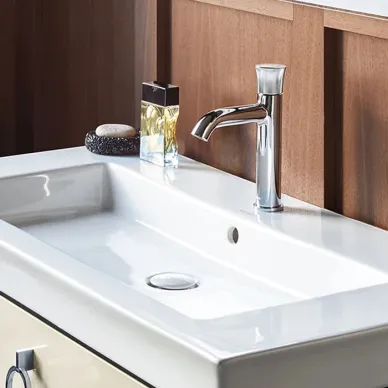 Duravit White Tulip Раковина накладная 105х49см, с переливом, без отв., WonderGliss, цвет: белый	 23631000601 8