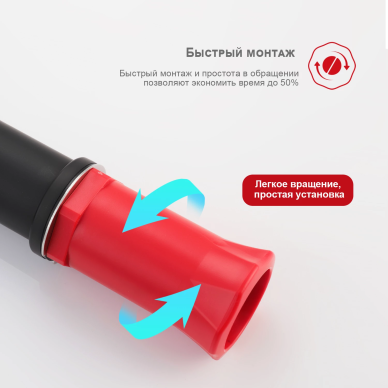Смеситель для раковины Raglo R03 R03.15.06 высокий излив, черный 8