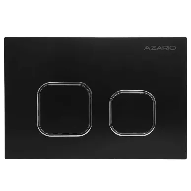 Смывная клавиша Azario New-TS AZ-ABS-002-B механическая, черная матовая 0