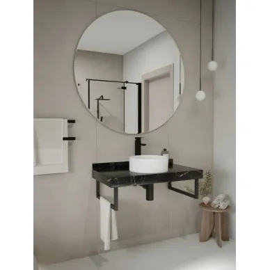 Кронштейн для раковины Teymi Helmi T159901 2 шт, чёрный матовый 5