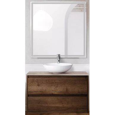Комплект мебели для ванной Belbagno SET-KRAFT 80 (SET-KRAFT-800-RT-CDEC-BB344-LOY-GRT-800/800) Rovere Tabacco 0