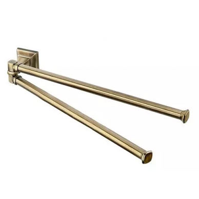 Полотенцедержатель Colombo Portofino (B3212.bronze) двойной, бронза 0