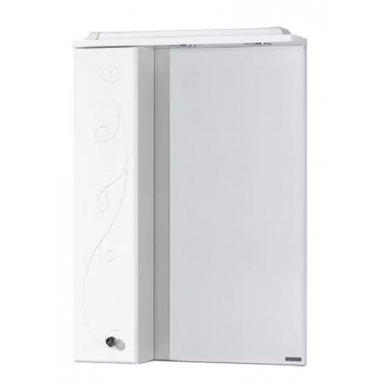 Зеркальный шкаф Aquaton Лиана 65 L (1A166202LL01L) белый, левый 0